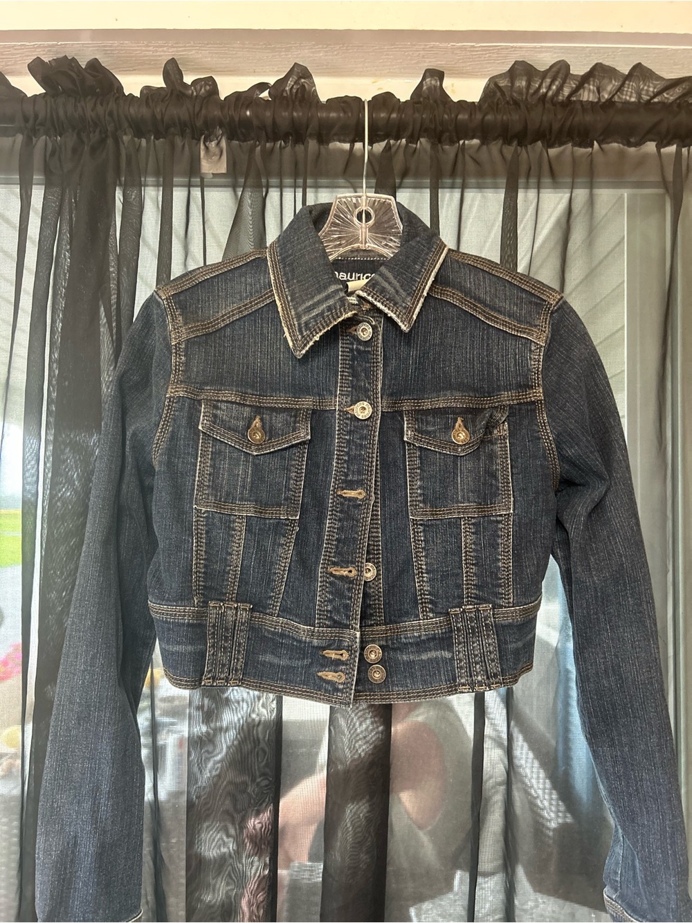 Maurices Indigo Cropped Jean Jacket